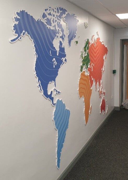 Wall Map